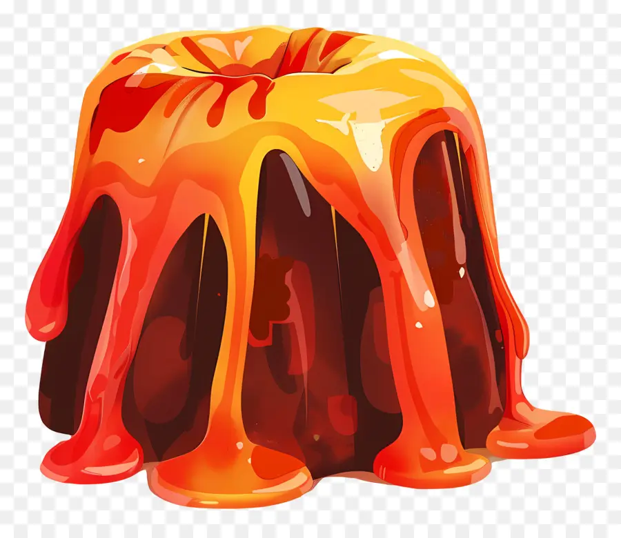 Gâteau De Lave En Fusion，Gâteau PNG