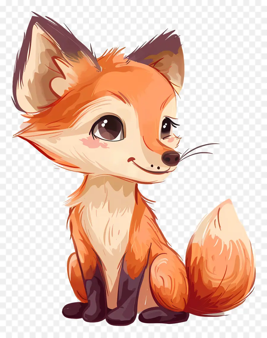 Bébé Mignon Renard，Adorable Renard PNG