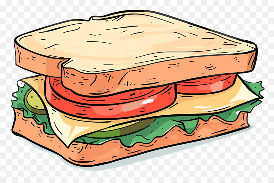 Sandwich，Pain PNG