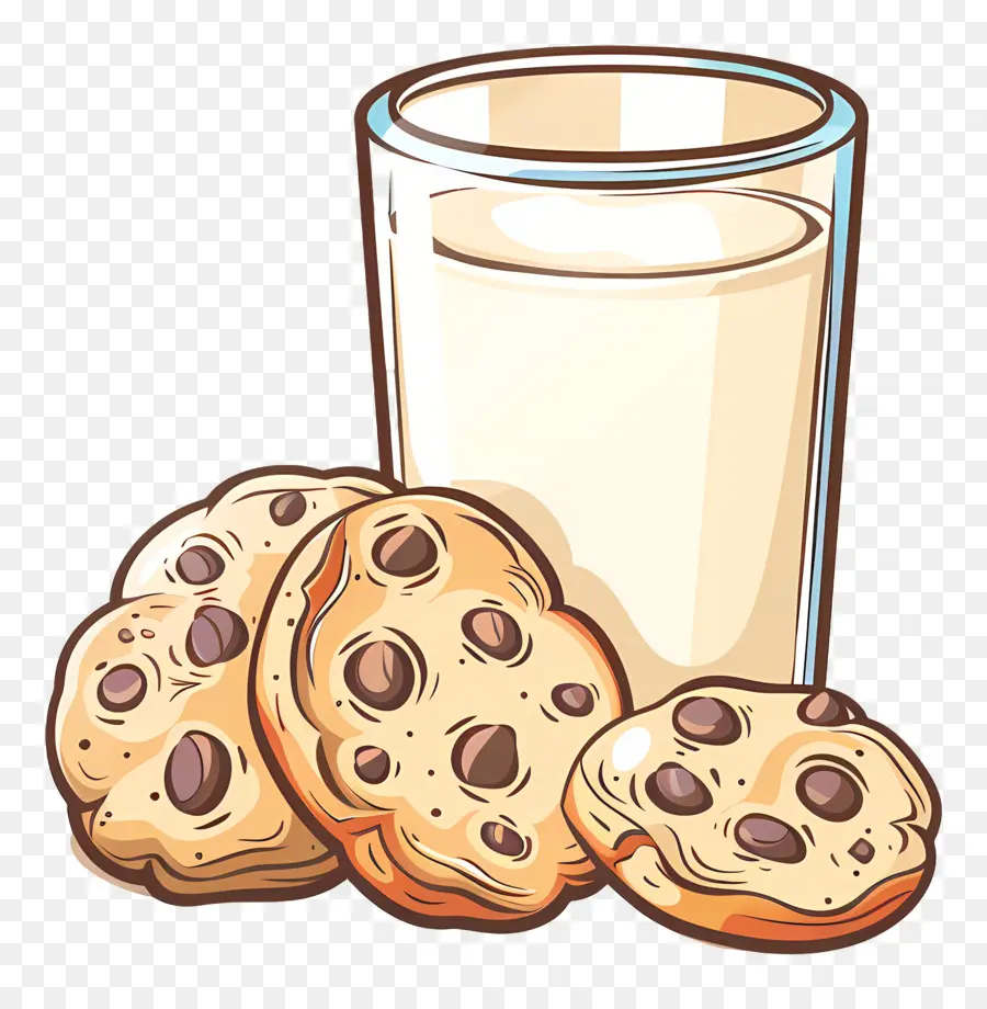 Biscuits Et Lait，Lait PNG