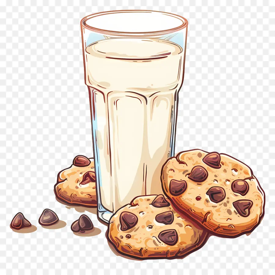 Biscuits Et Lait，Lait PNG