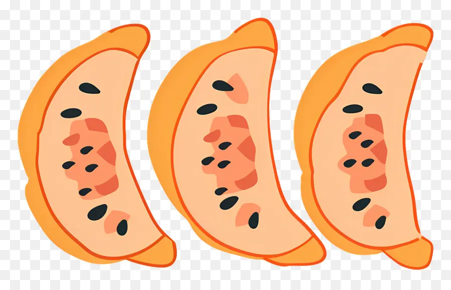 Gyoza Japonais，L'ananas PNG