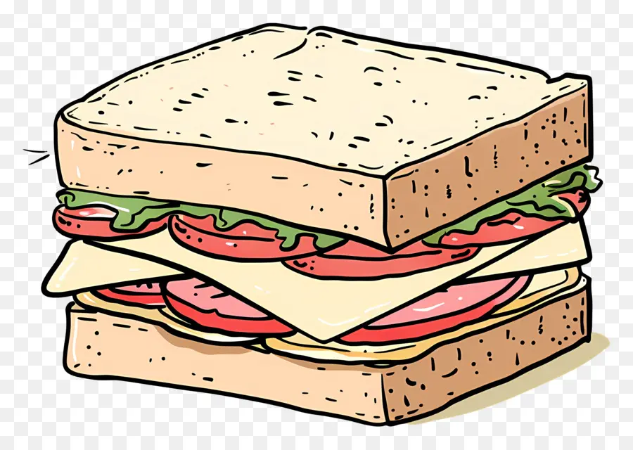 Sandwich，Tomate PNG