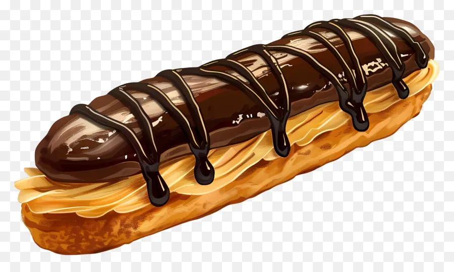 Eclair，Chocolat PNG