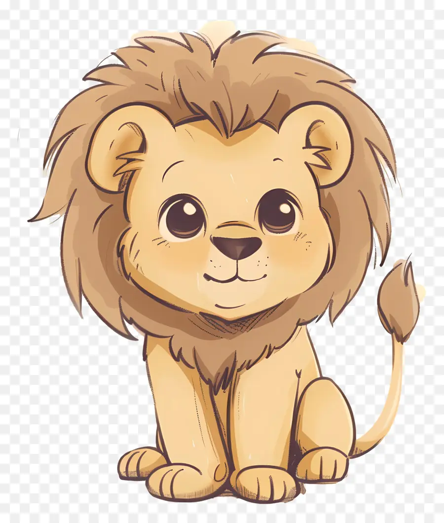 Mignon Lion，Lionceau PNG