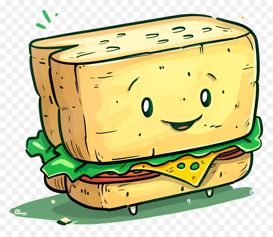 Dessin Animé Sandwich，Sandwich PNG