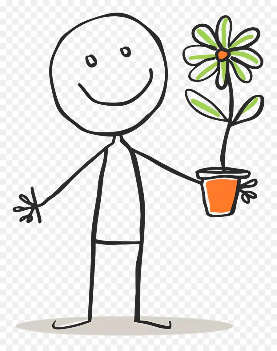 Stickman，Jardinage PNG