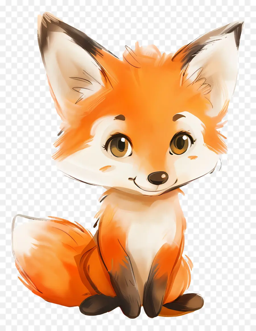 Bébé Mignon Renard，Fox PNG