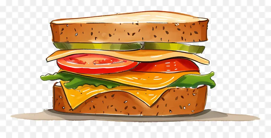 Sandwich，Fromage PNG