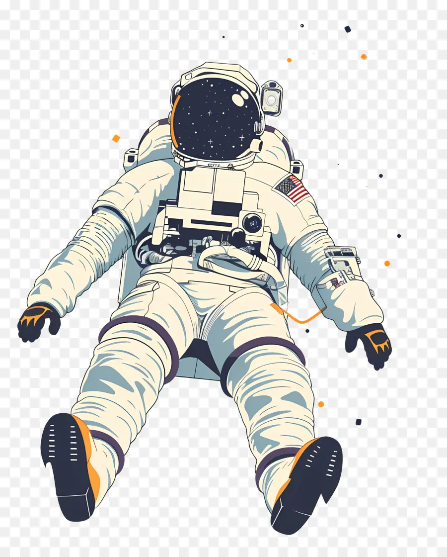 L'astronaute Dans L'espace，L'astronaute PNG