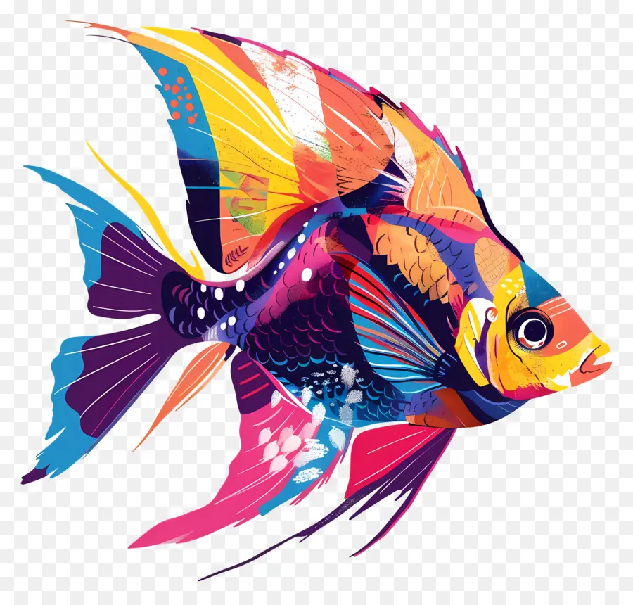 Poisson Coloré，Aquatique PNG