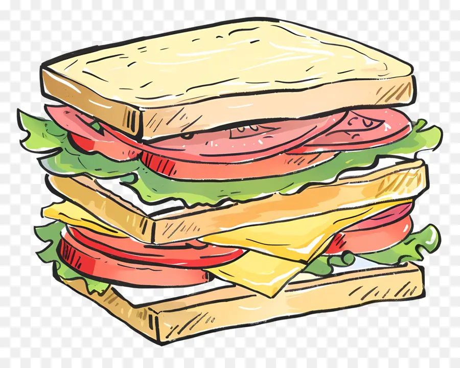 Sandwich，Pain PNG