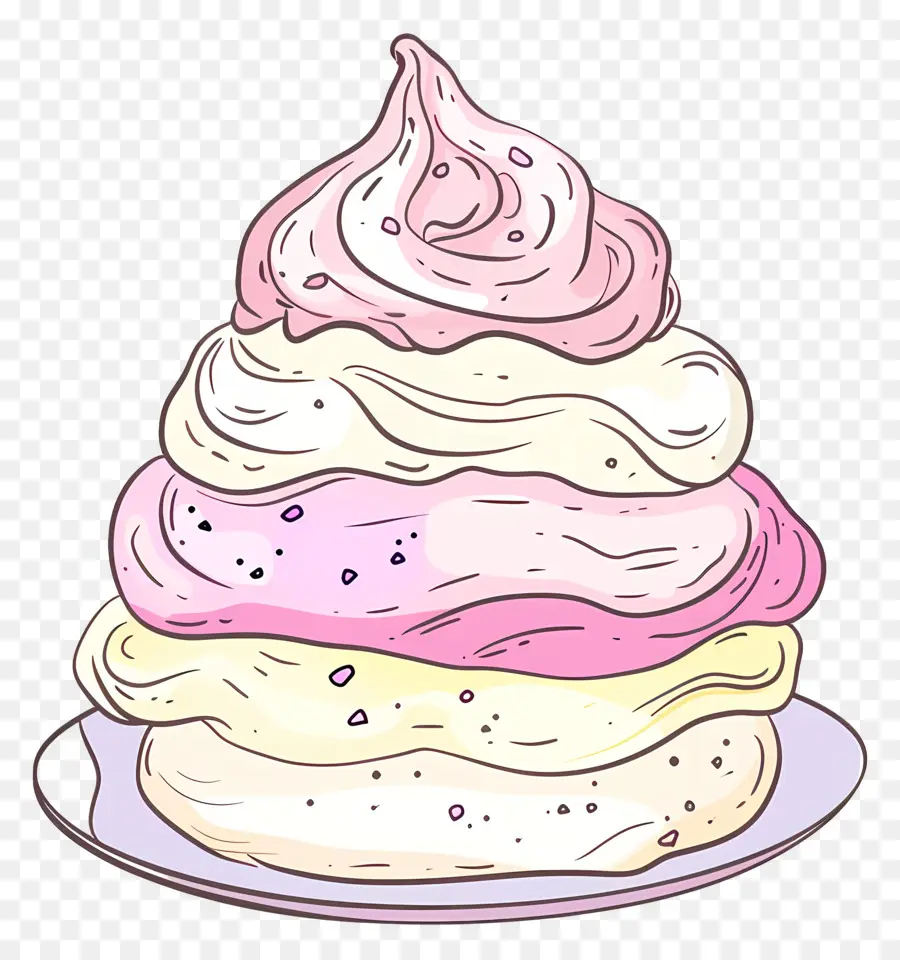 Pavlova，Sundae PNG