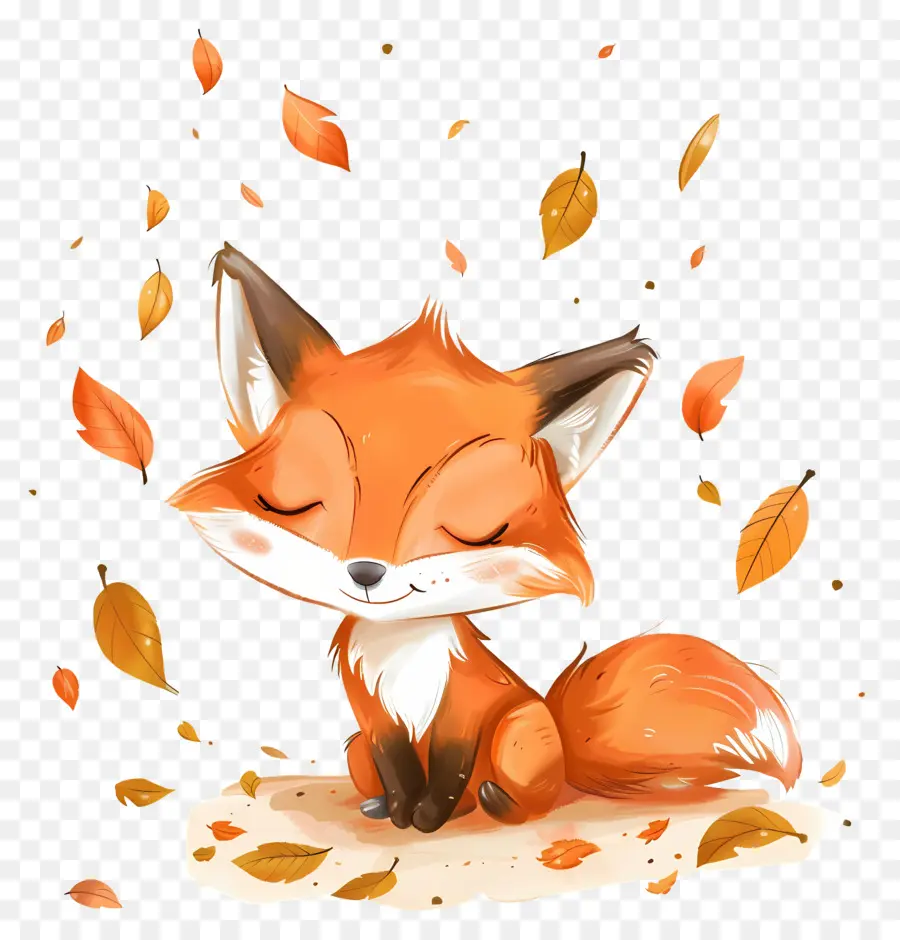 Bébé Mignon Renard，Adorable Renard PNG