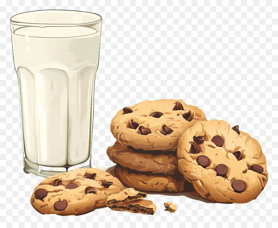 Biscuits Et Lait，Lait PNG