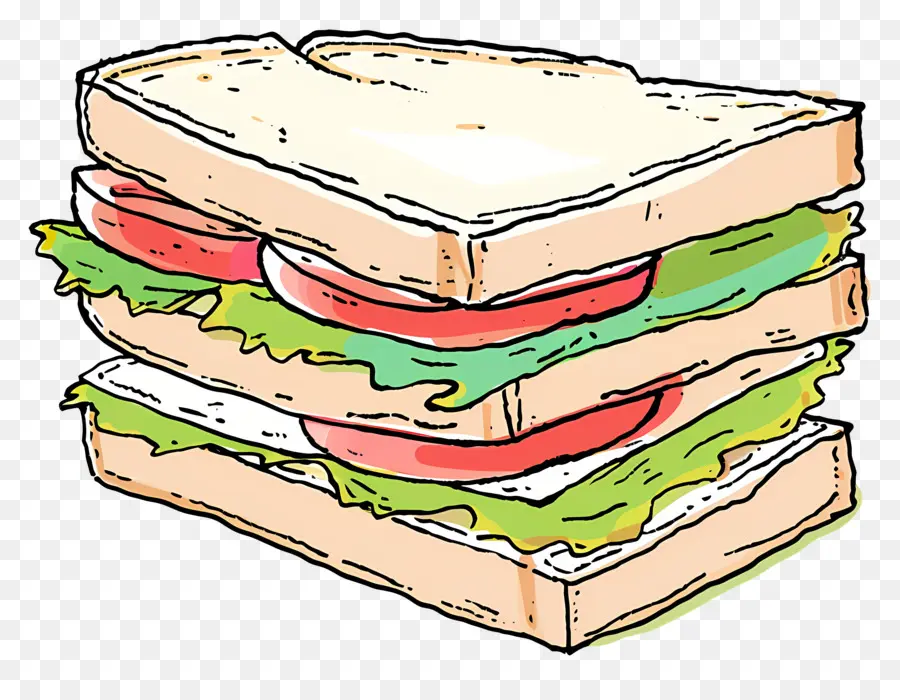 Sandwich，Pain PNG