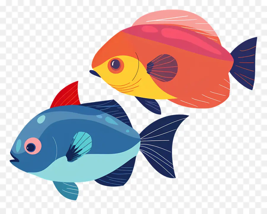 Les Poissons D'aquarium，Les Poissons PNG