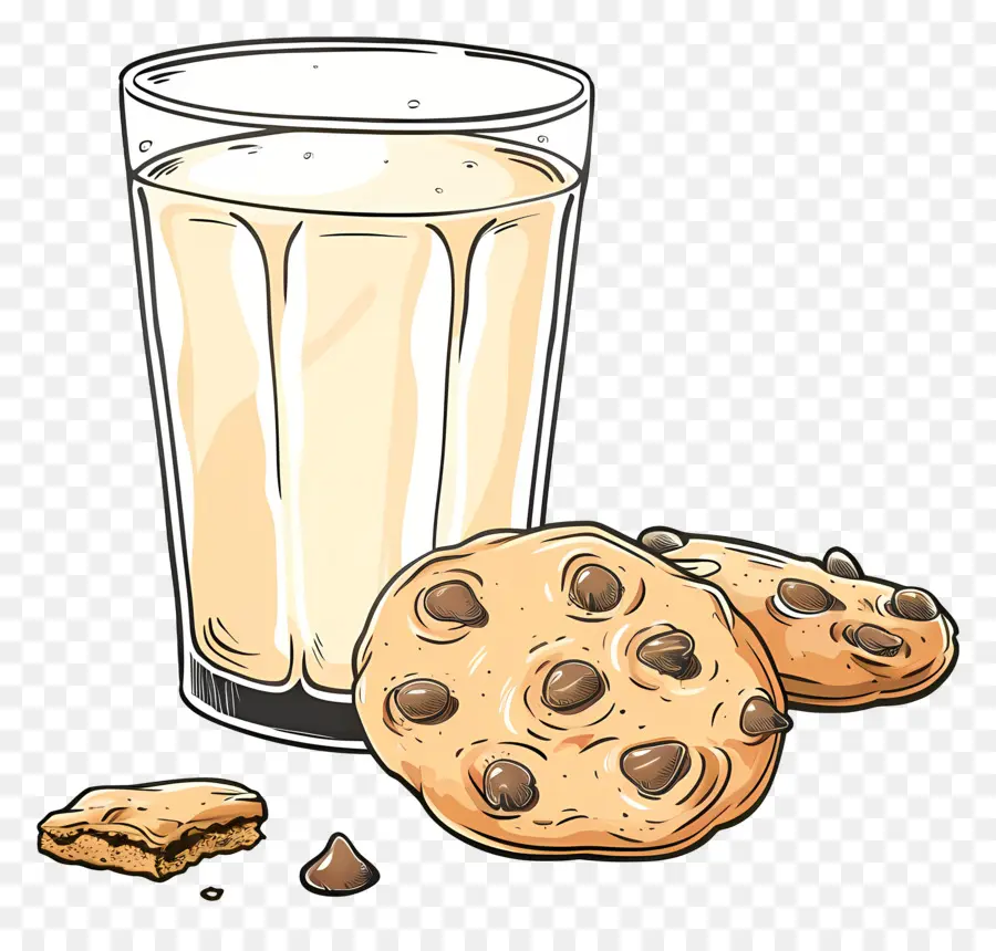 Biscuits Et Lait，Lait PNG