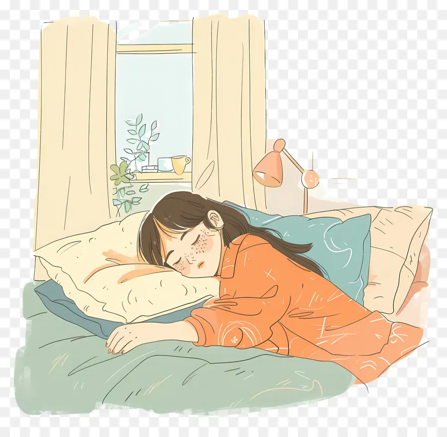 Femme Endormie，Le Sommeil PNG