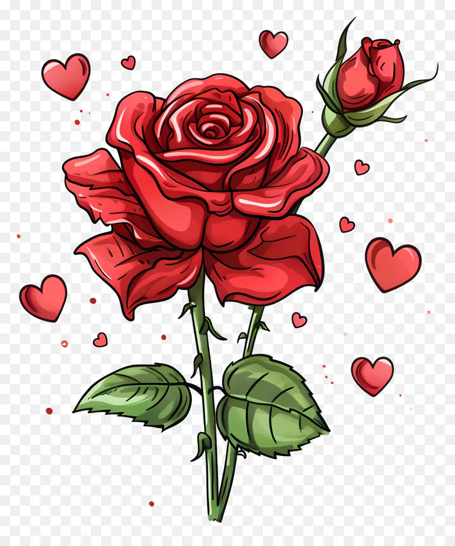 Rose，Rose Rouge PNG