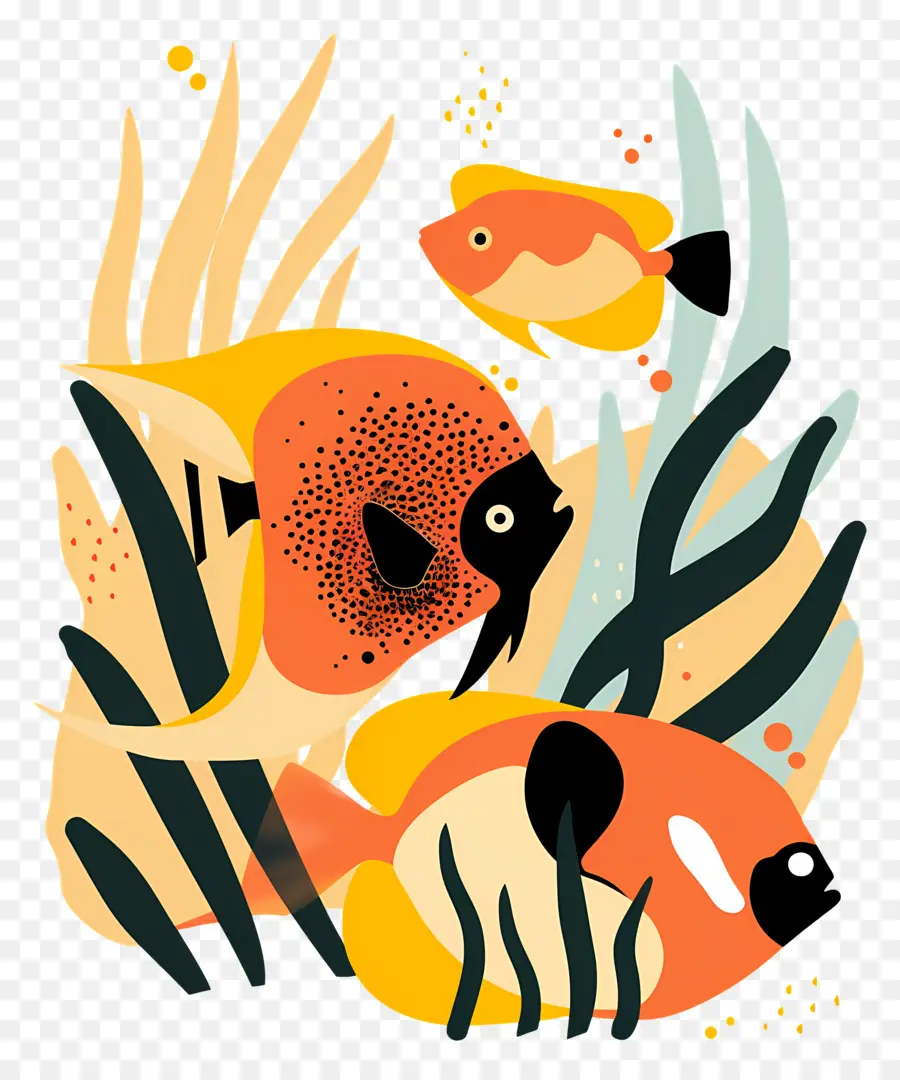 Les Poissons D'aquarium，Les Poissons PNG