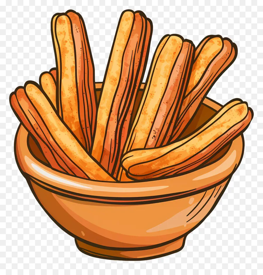 Churros，Frites PNG