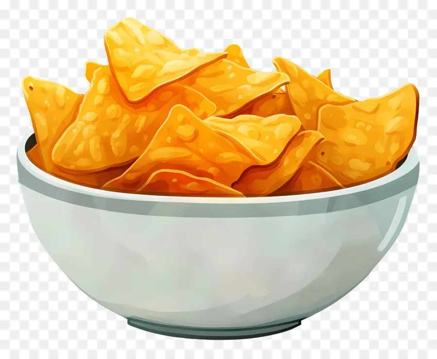 Bol De Frites，Les Chips De Maïs PNG