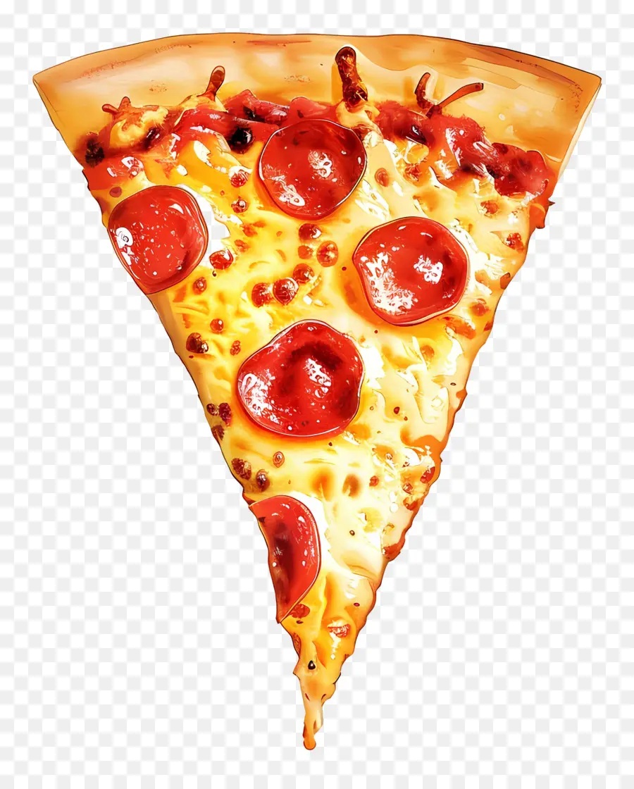 Tranche De Pizza，Pizza PNG