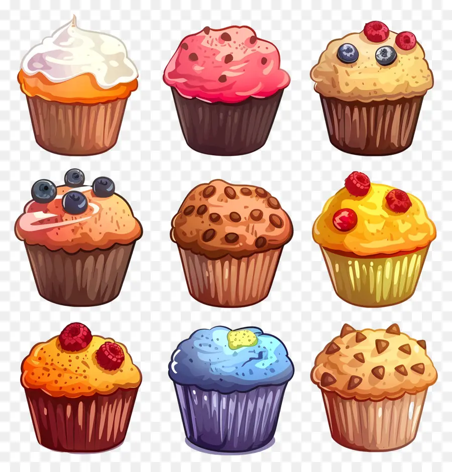 Muffins，Petits Gâteaux PNG