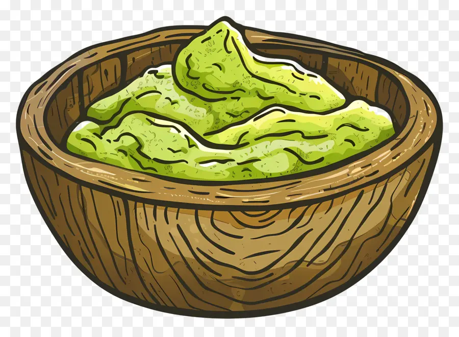 Guacamole，Goo Vert Et Jaune PNG