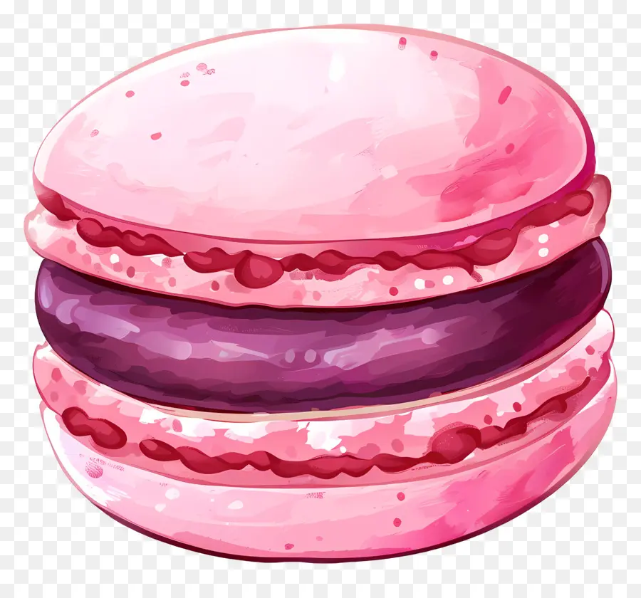 Macaron，Macaron Rose PNG