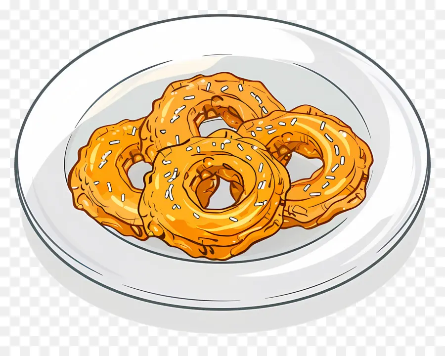 Jalebi，Beignets PNG