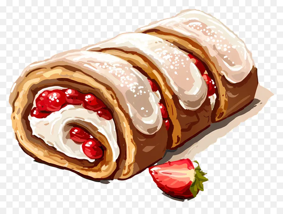 Swiss Roll，Chocolat PNG