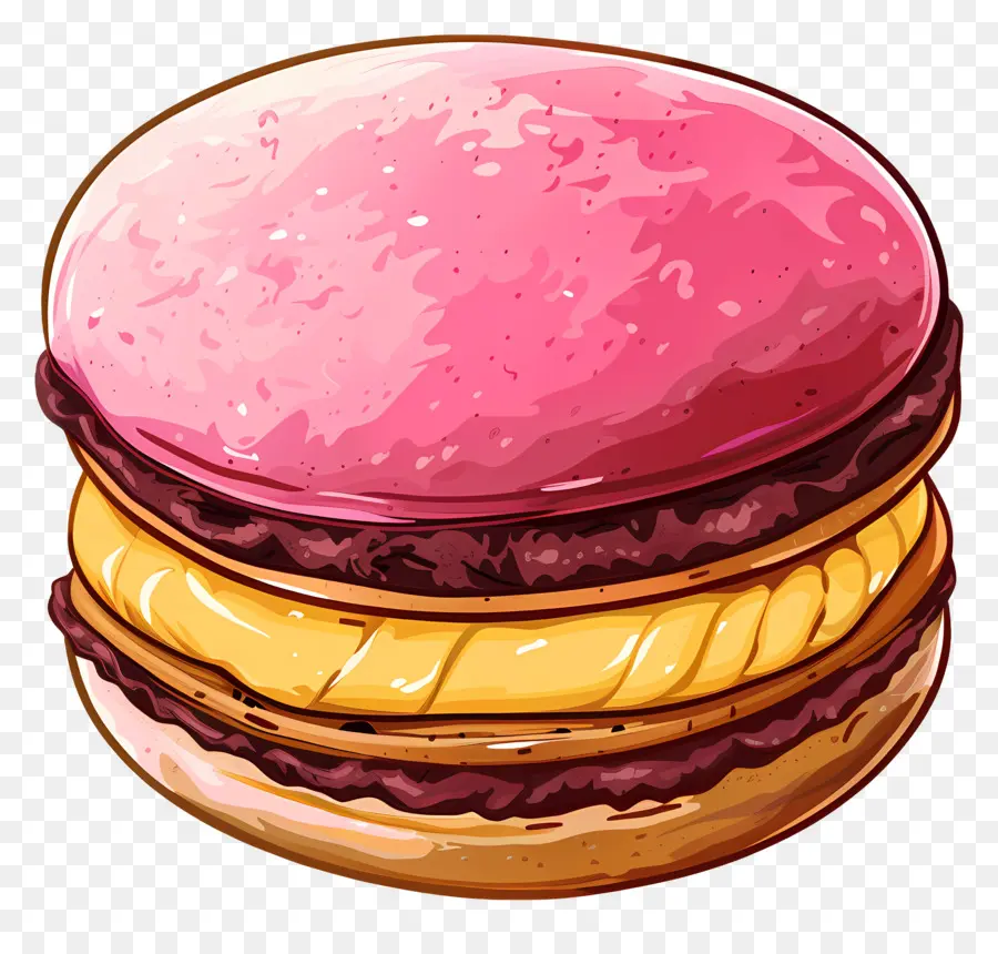 Macaron，Hamburger PNG