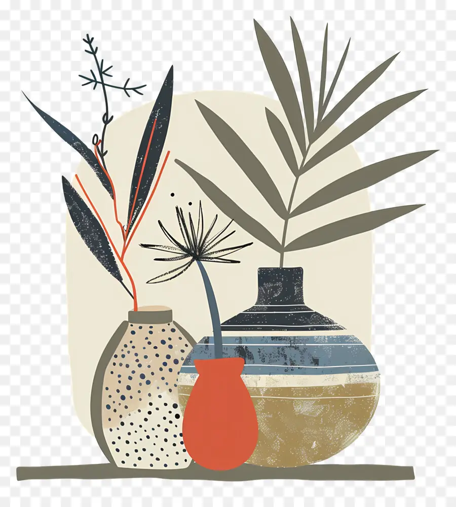 Vase De La Plante，Vases PNG