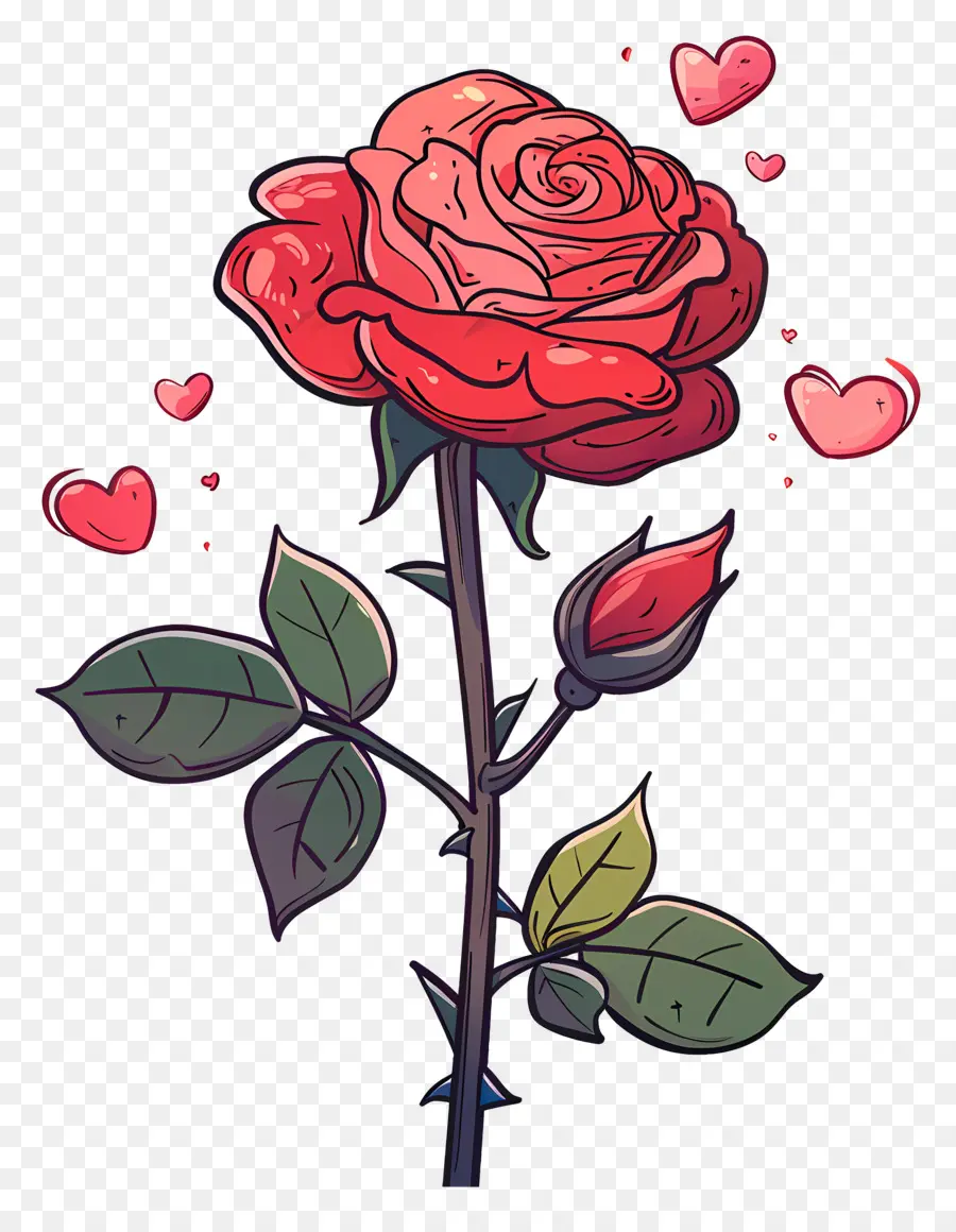 Rose，Rose Rouge PNG