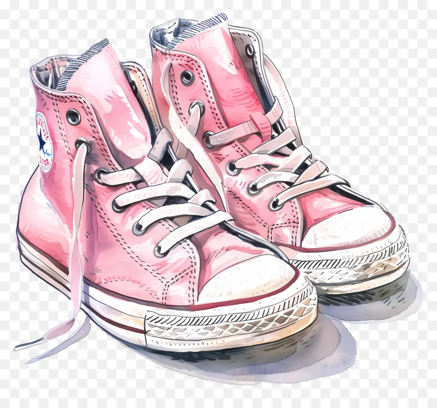 Espadrilles，Conversation Rose PNG