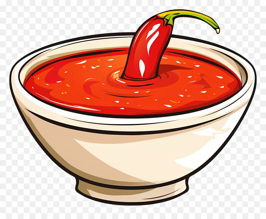 Sauce Chili，Sauce Chili Chaude PNG