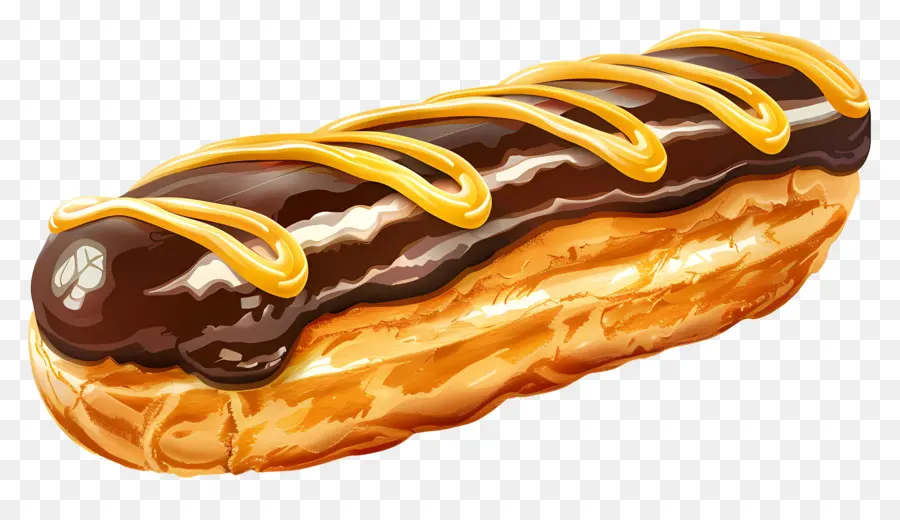 Eclair，Chocolat PNG