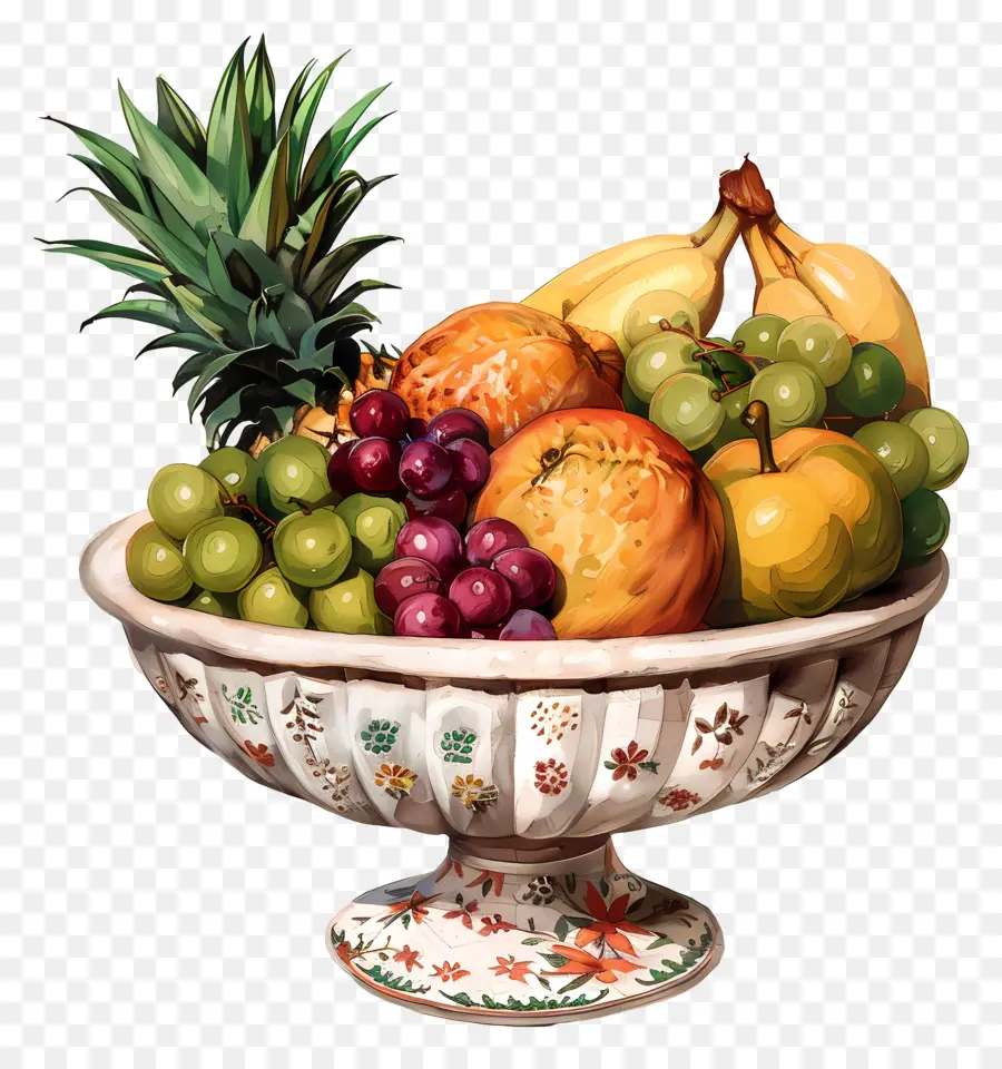 Bol De Fruits，Pommes PNG