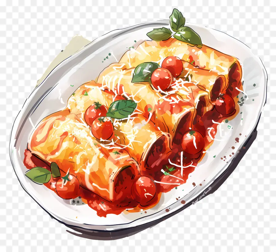 Cannelloni，Lasagne PNG