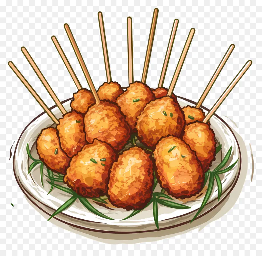 Frit，Boules De Pâte Frites PNG