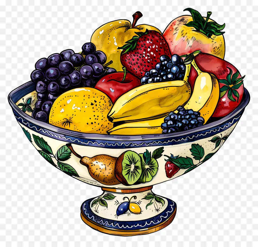 Bol De Fruits，Fruits PNG