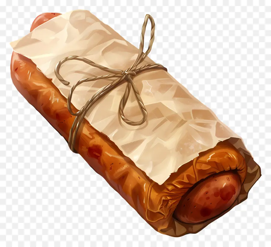 Saucisse Enveloppée，Hot Dog PNG