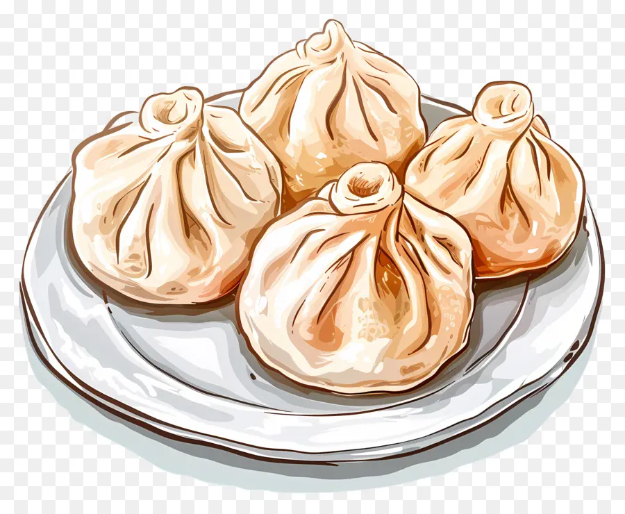 Boulette，Raviolis à La Vapeur PNG