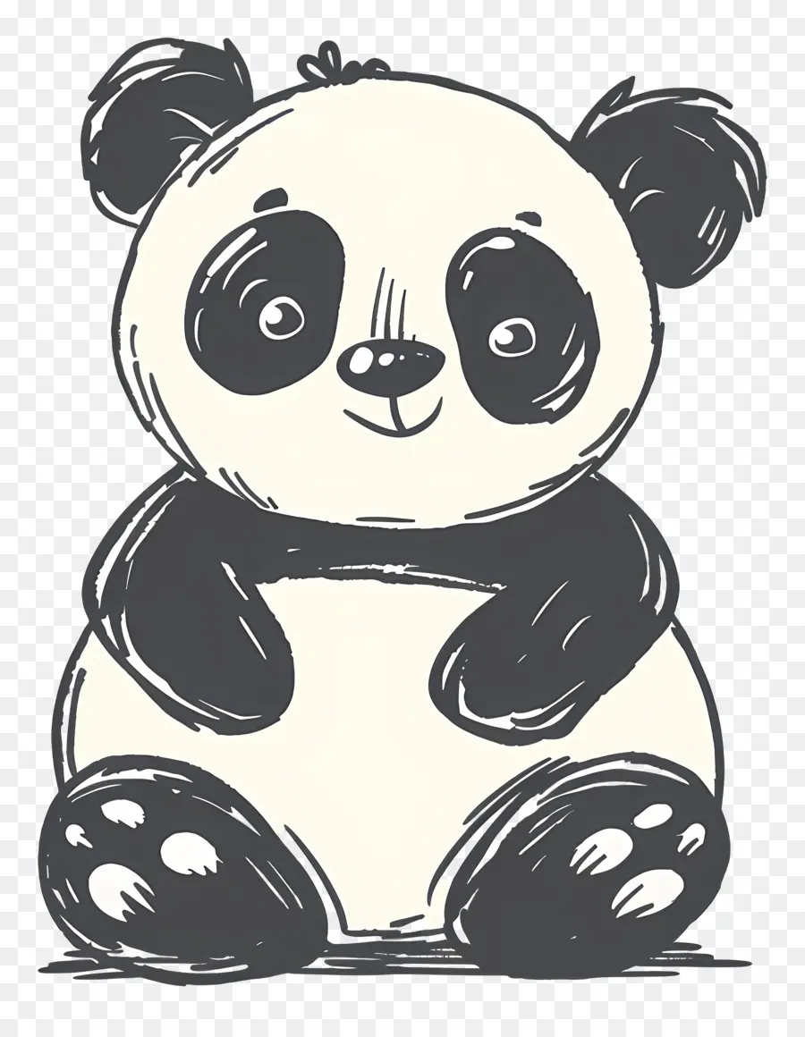 Panda Mignon，Ours De Panda PNG