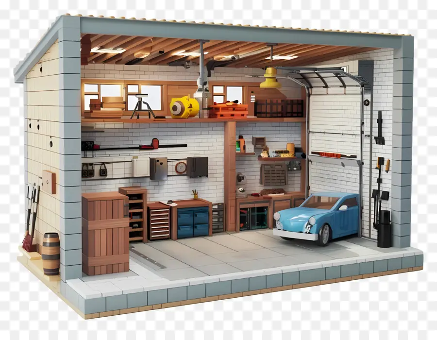 Garage 3d，Garage PNG