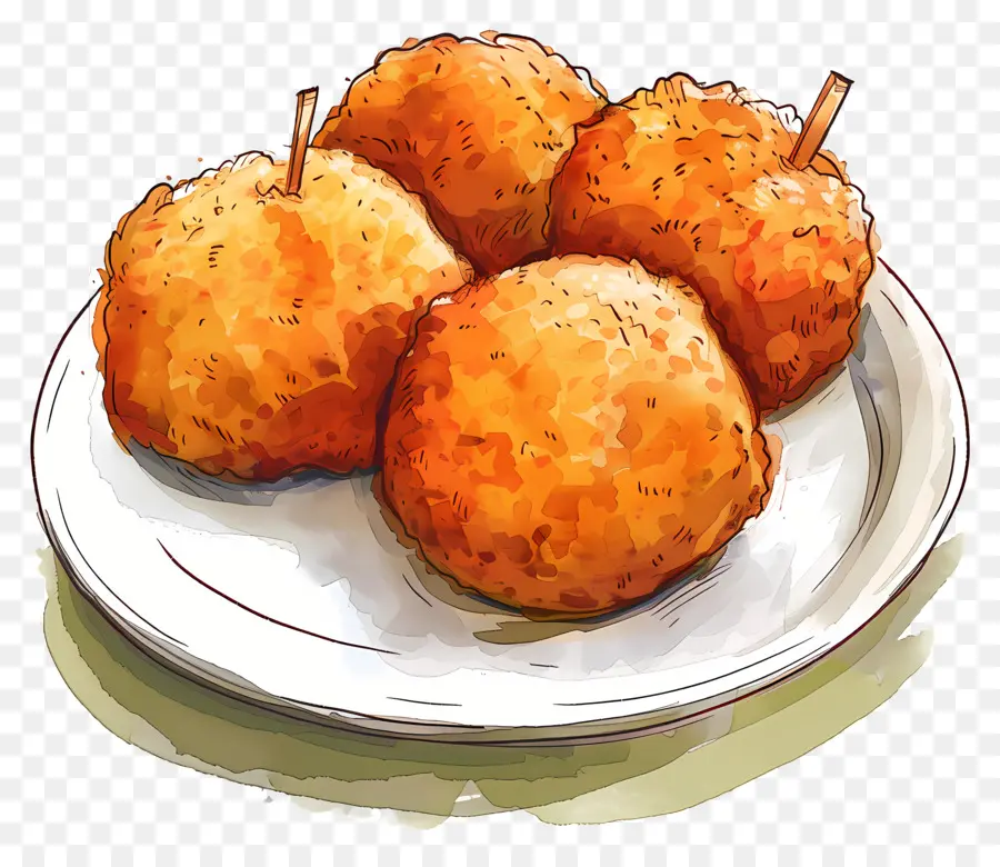 Croquettes，Gâchis De Blé PNG