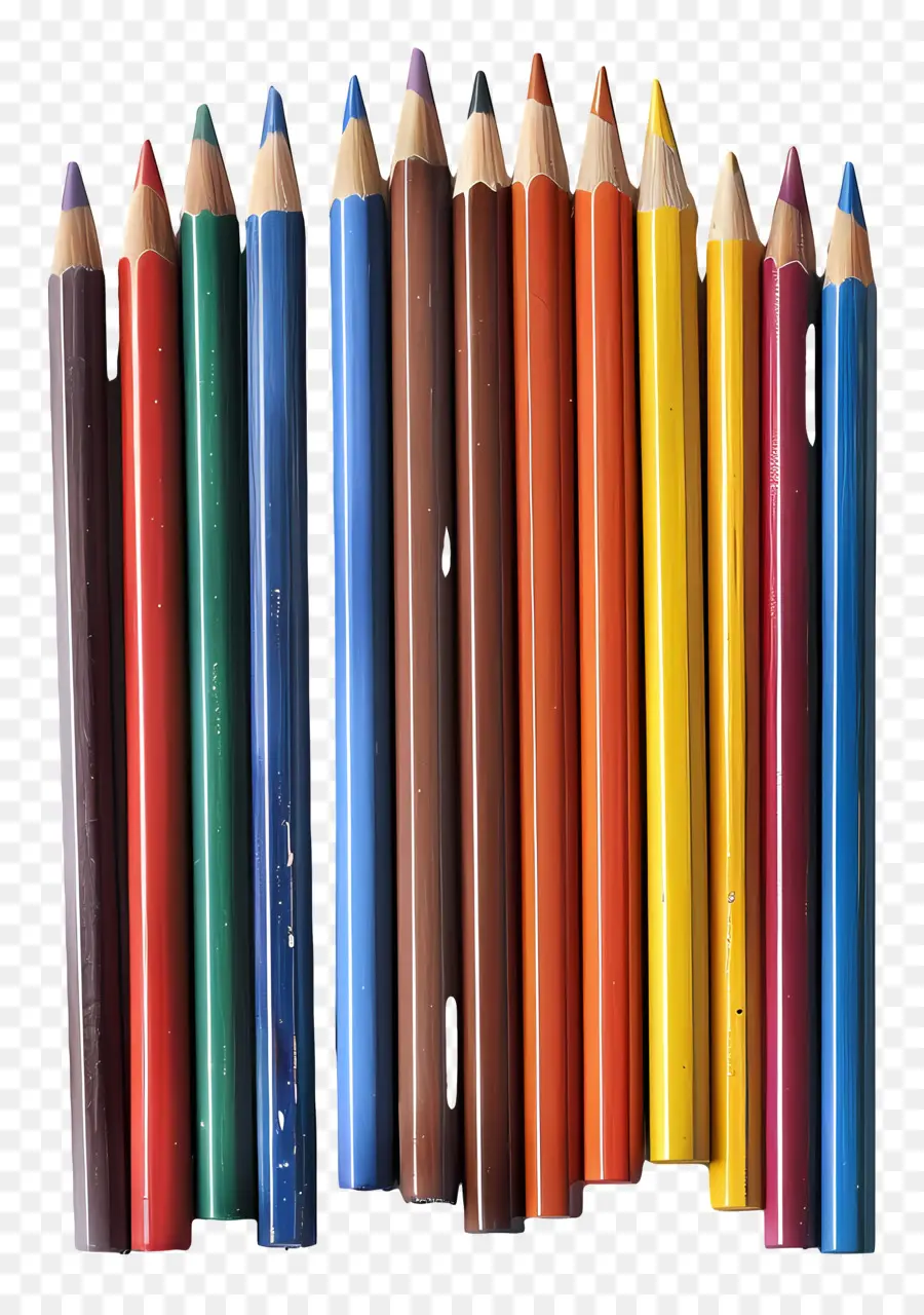 Crayons De Couleur，Crayons Colorés PNG