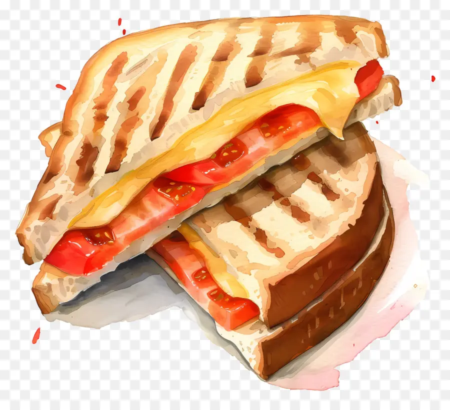 Panini De Fromage，Sandwich PNG